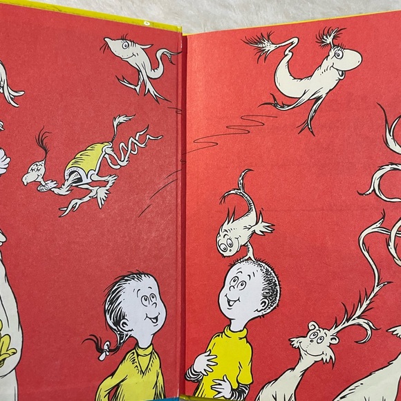 Dr. Seuss One Fish Two Fish Red Fish Book - Picture 2 of 10